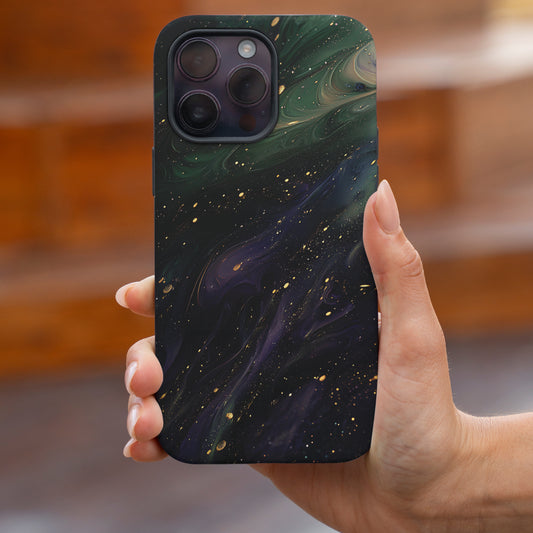 Noir Bloom - The Dark Flower of the Cosmos Opening to Light